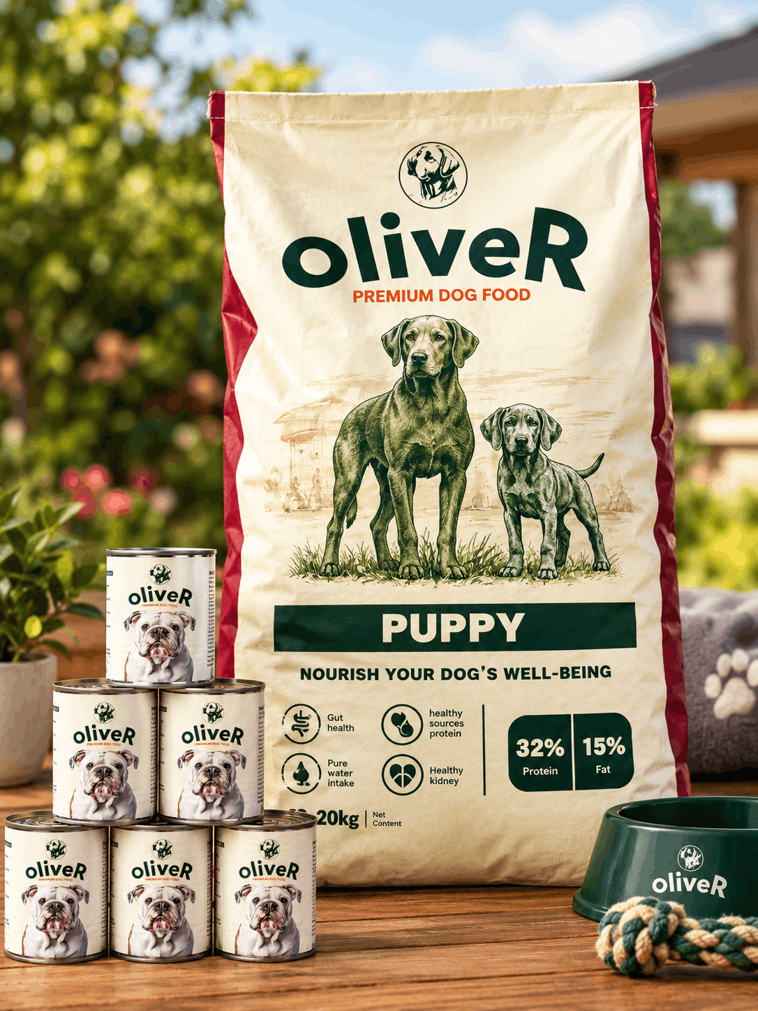 oliveR Premium Puppy